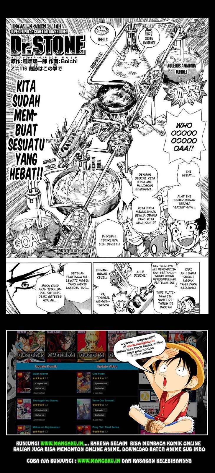 Baca Dr. Stone Chapter 116 Gambar 2