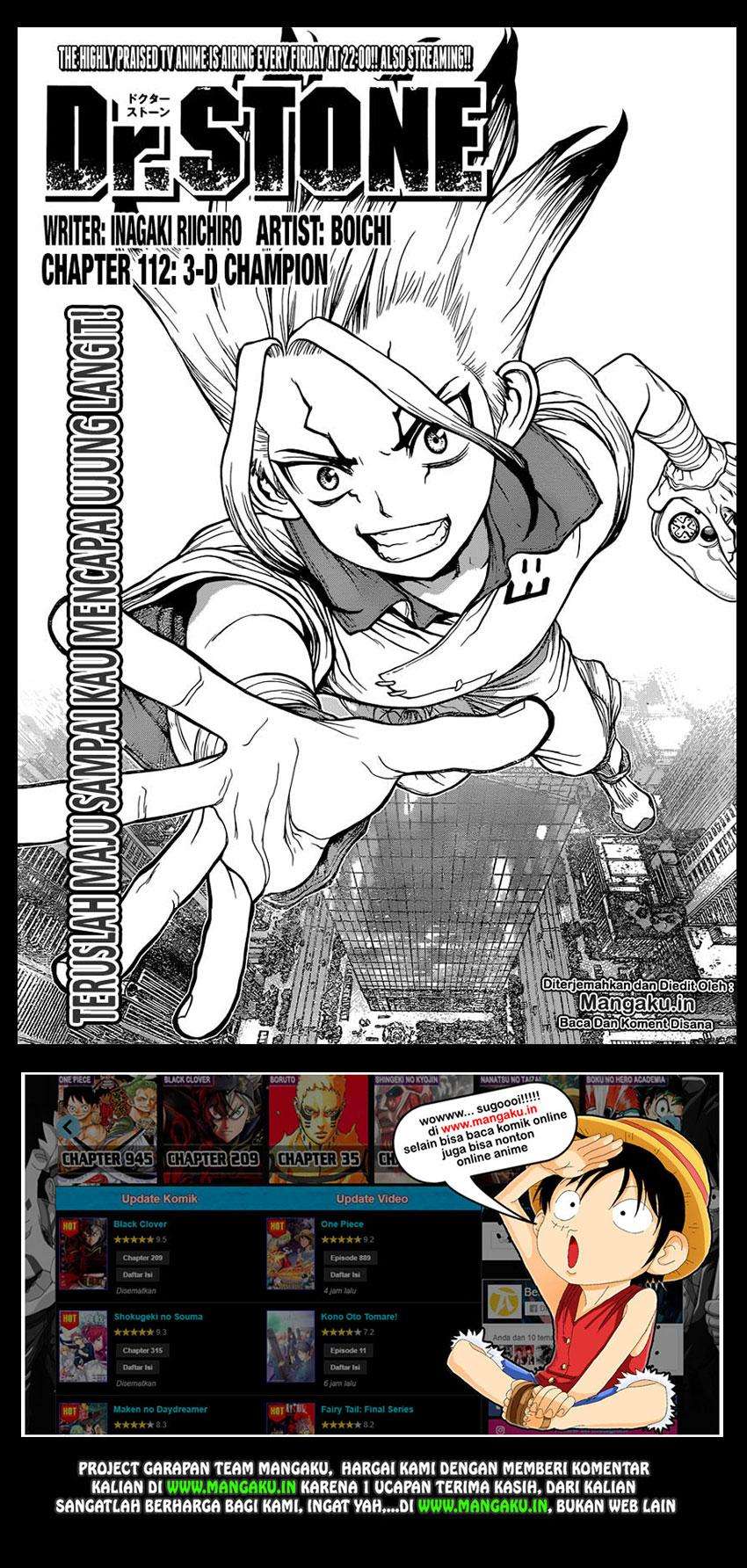 Baca Dr. Stone Chapter 112 Gambar 2