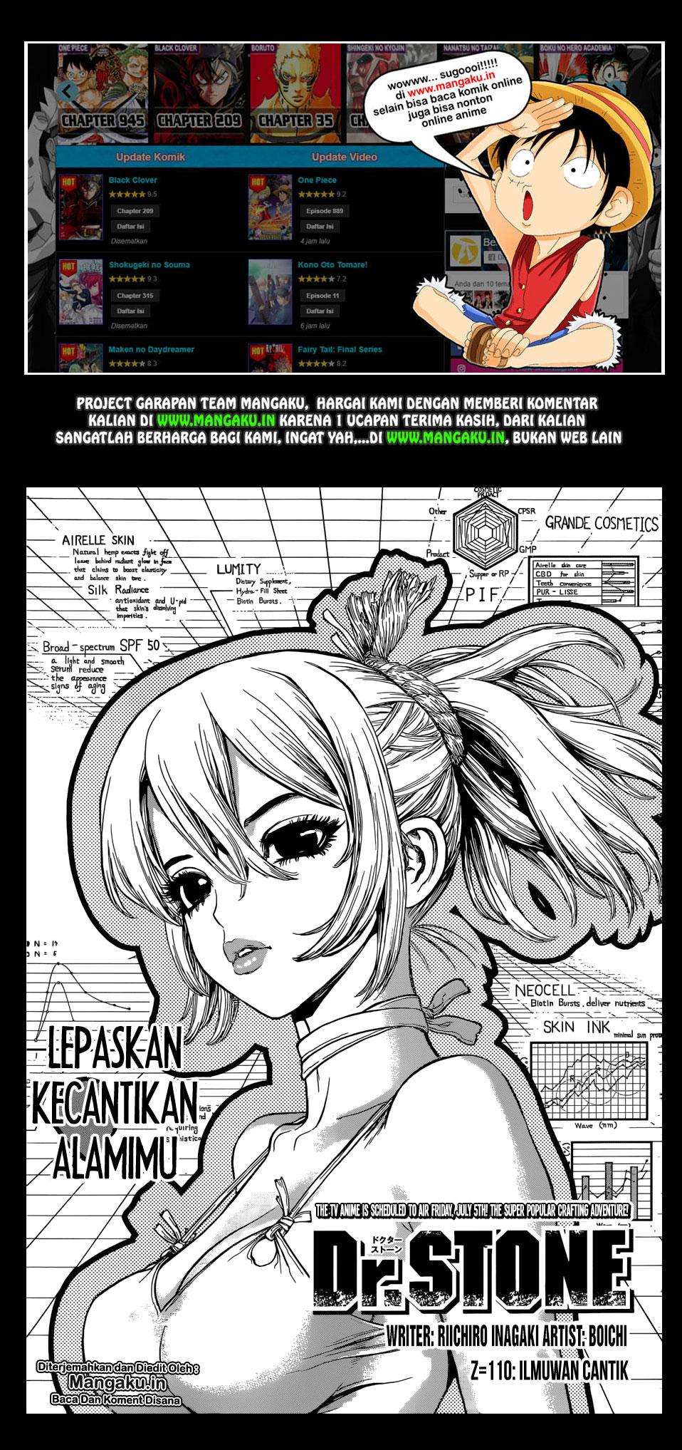 Baca Dr. Stone Chapter 110 Gambar 2