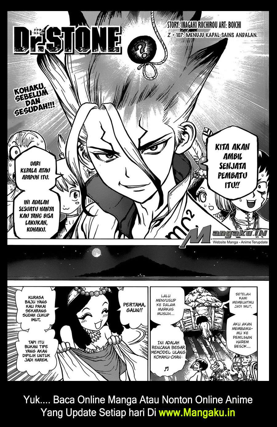 Baca Dr. Stone Chapter 107 Gambar 2