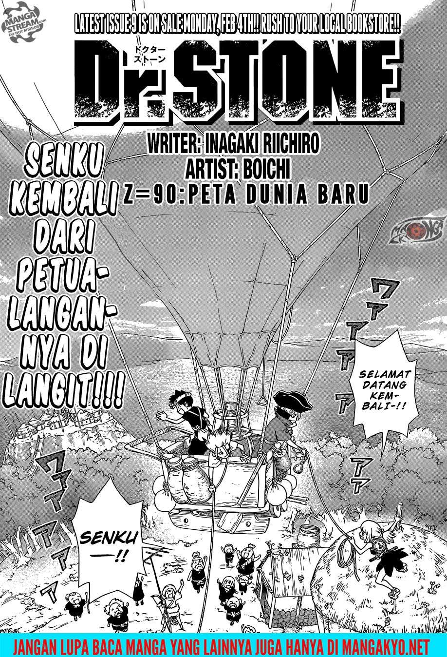 Baca Komik Dr. Stone Chapter 90 Gambar 1