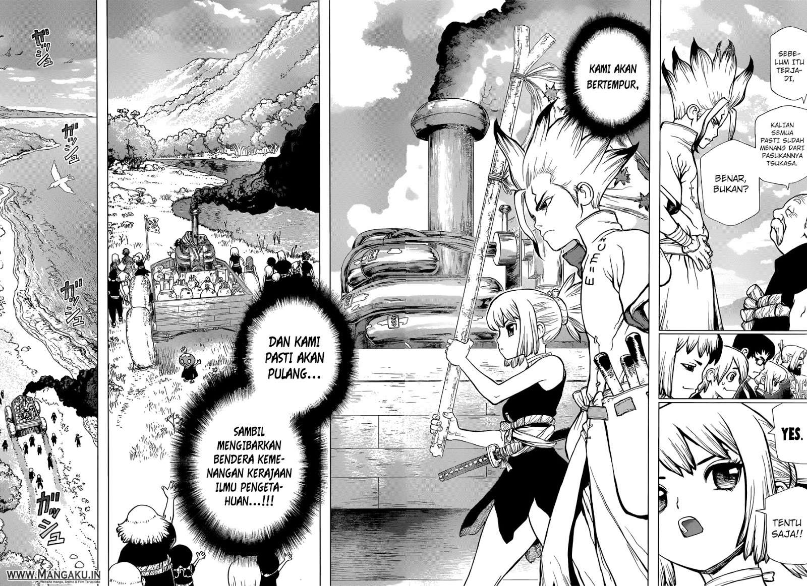 Dr. Stone Chapter 69 Gambar 10
