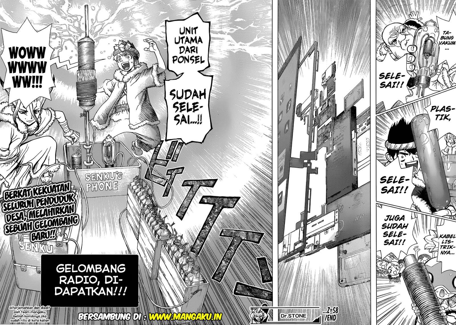 Dr. Stone Chapter 58 Gambar 19