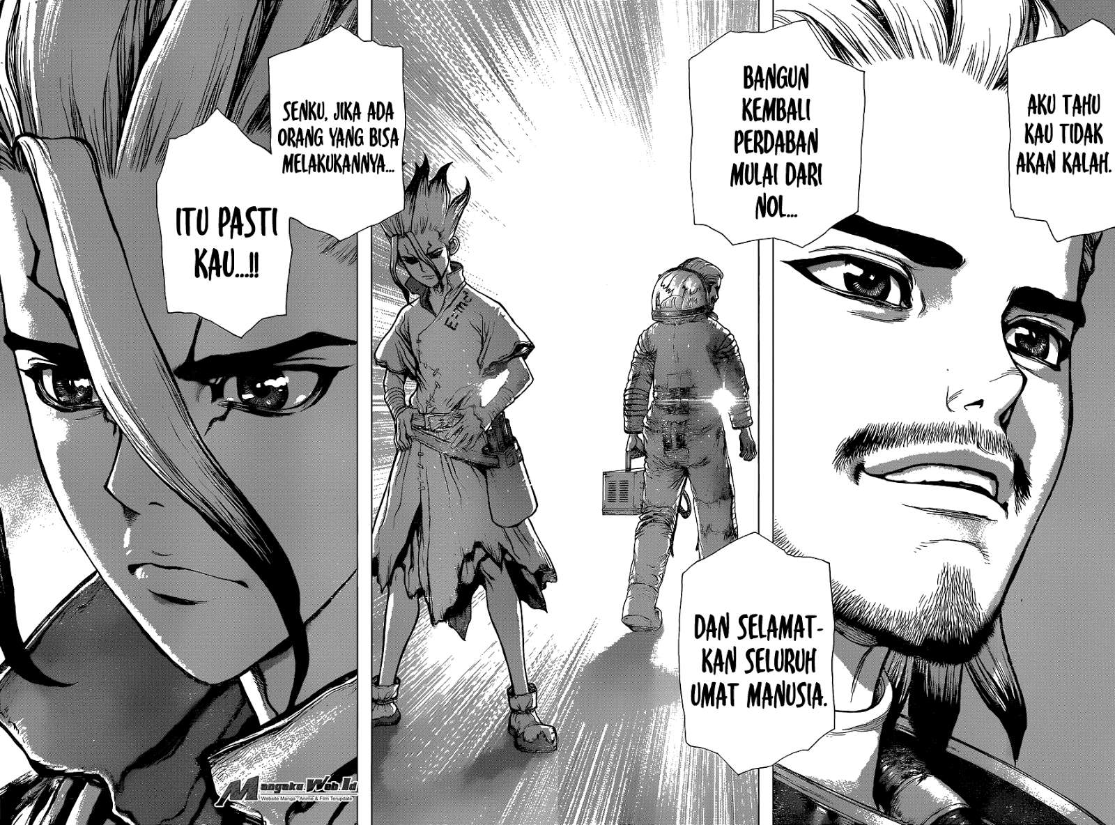 Dr. Stone Chapter 45 Gambar 13