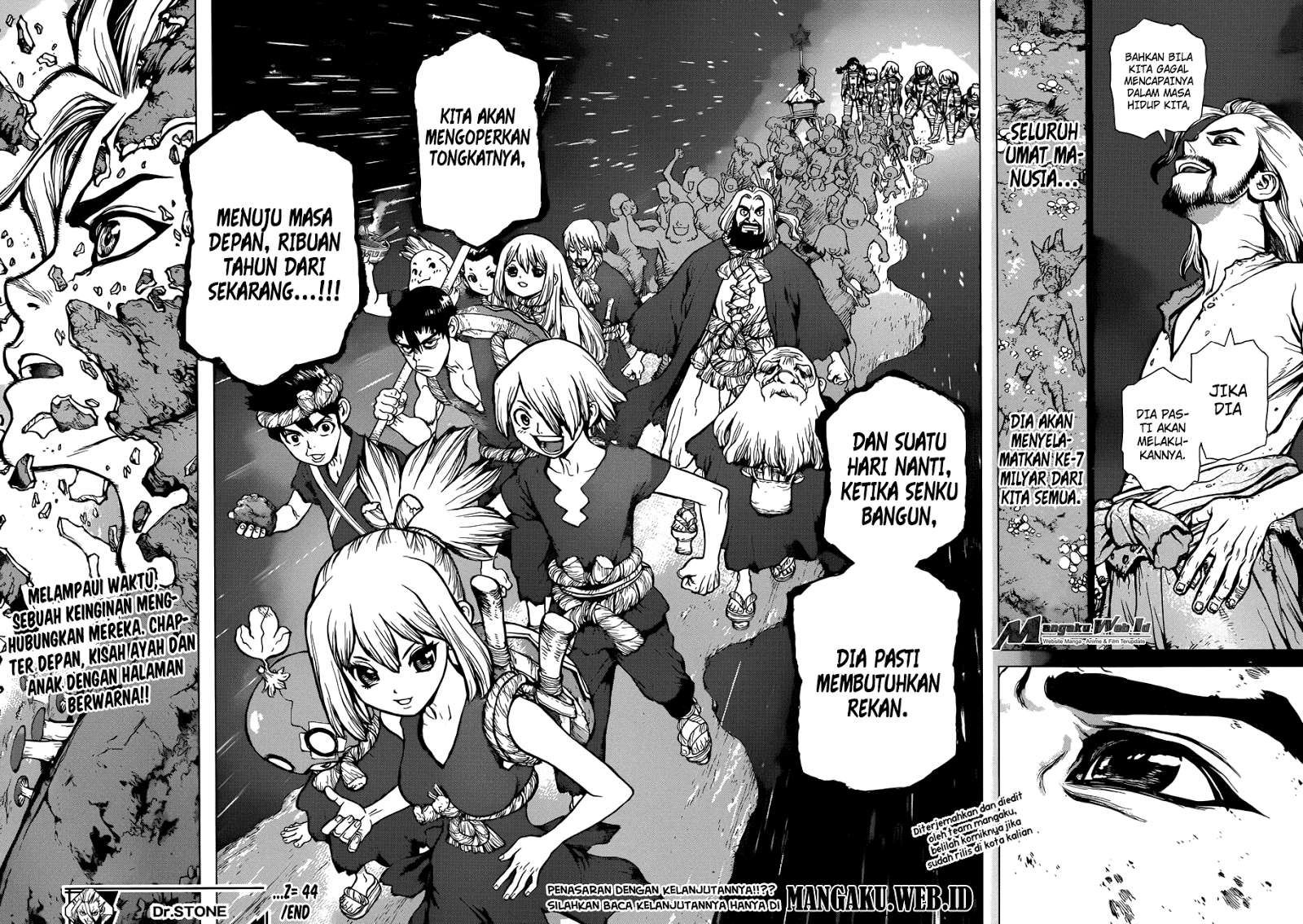 Dr. Stone Chapter 44 Gambar 18