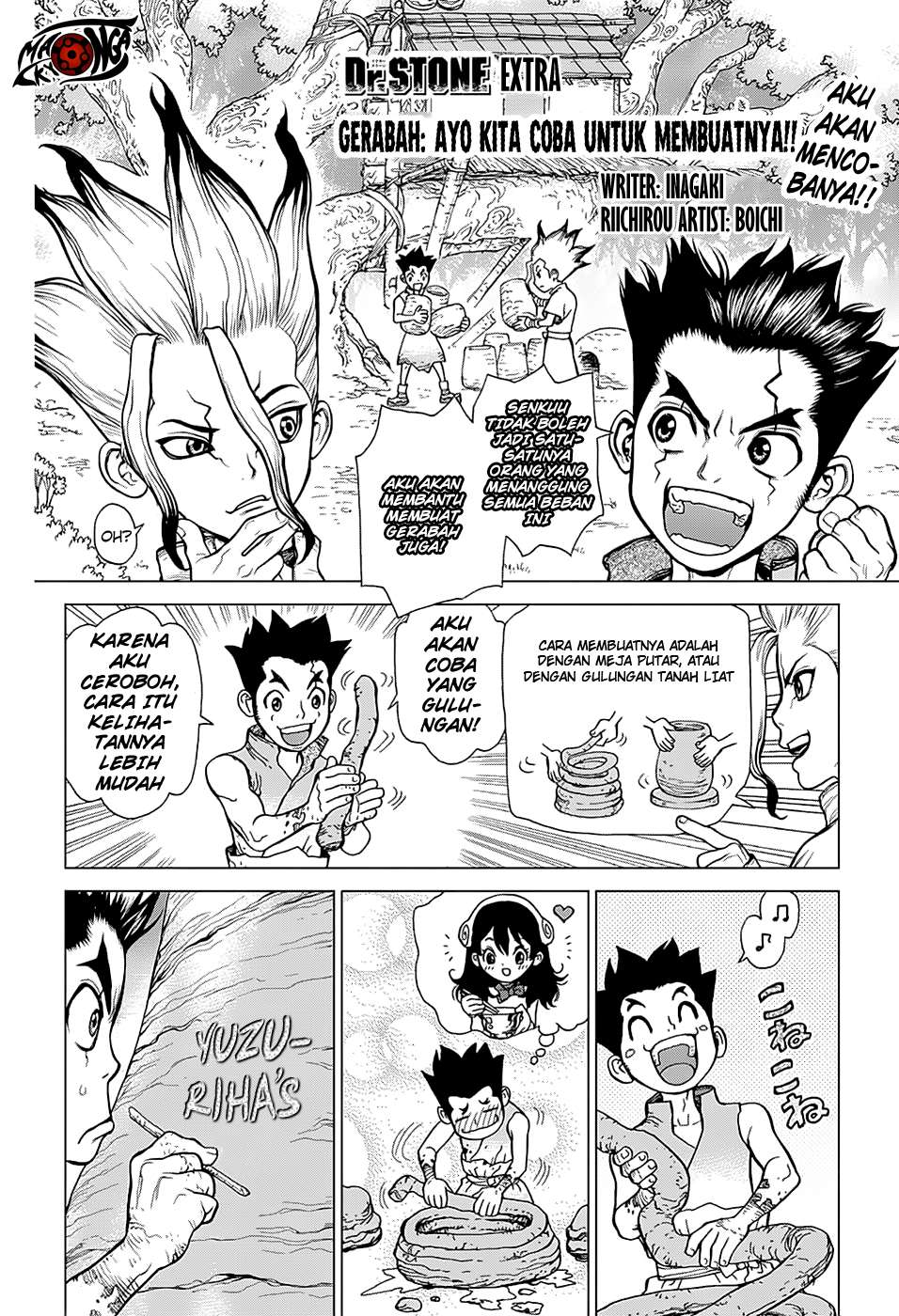 Baca Dr. Stone Chapter 08.5 Gambar 2