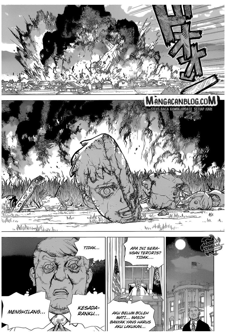 Dr. Stone Chapter 1 Gambar 14