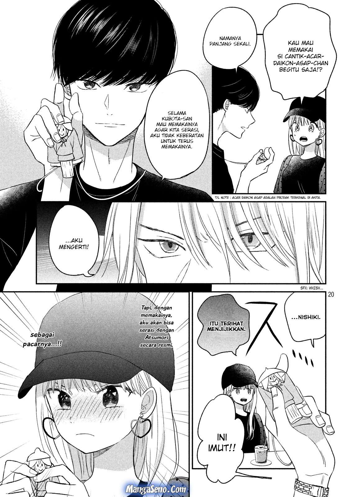 Atsumori-kun no Oyomesan (←Mitei) Chapter 9 Gambar 21
