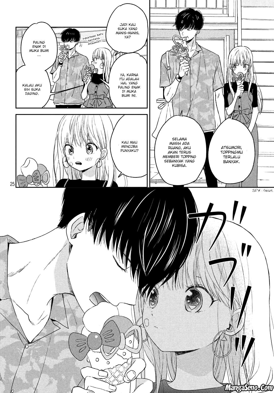 Atsumori-kun no Oyomesan (←Mitei) Chapter 05 Gambar 25