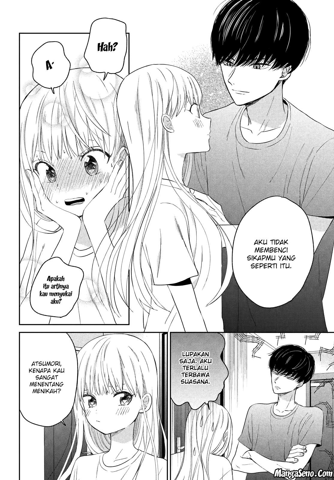 Atsumori-kun no Oyomesan (←Mitei) Chapter 05 Gambar 9