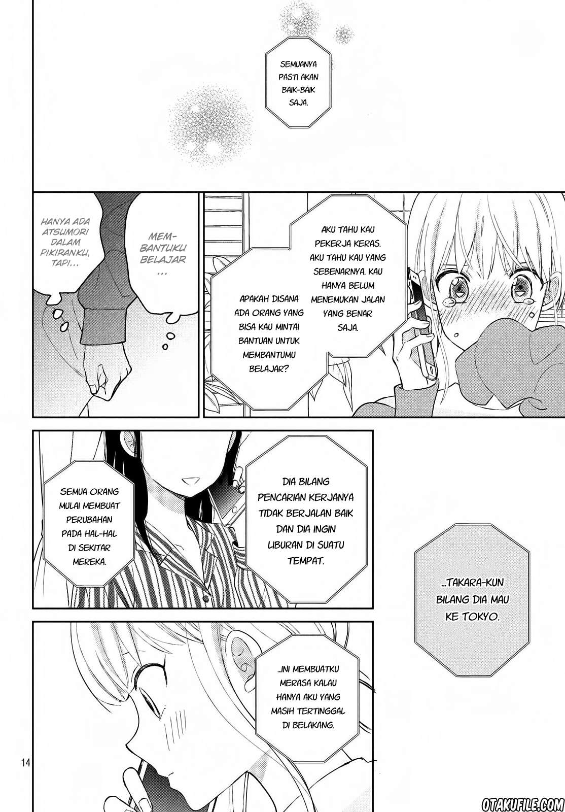 Atsumori-kun no Oyomesan (←Mitei) Chapter 03 Gambar 14