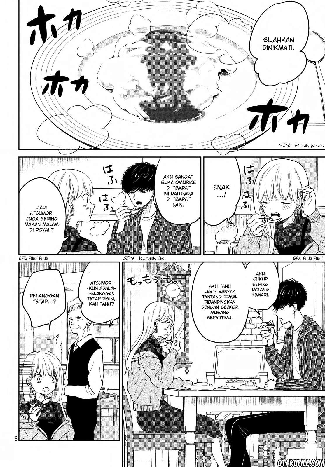 Atsumori-kun no Oyomesan (←Mitei) Chapter 03 Gambar 8