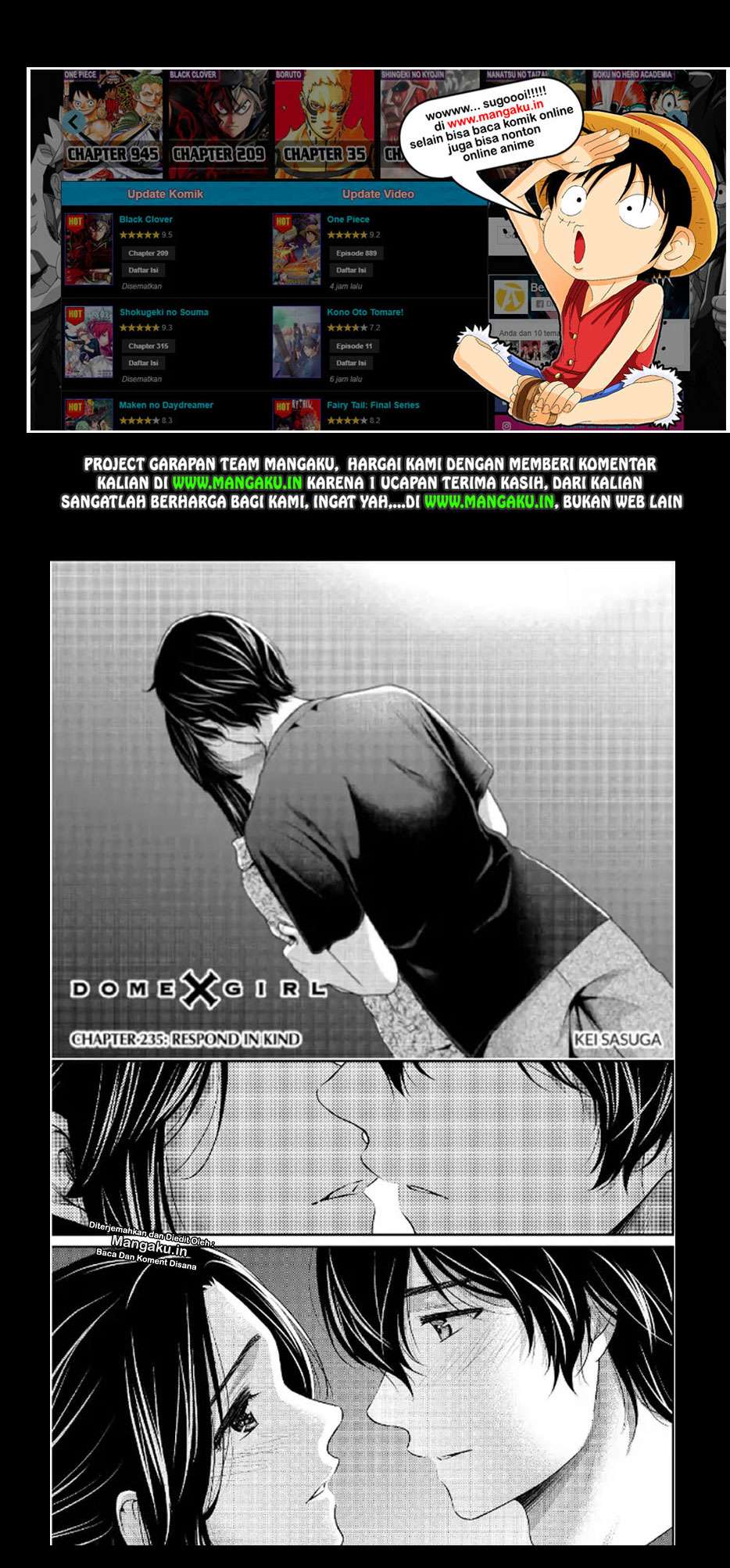Baca Domestic na Kanojo Chapter 235 Gambar 2