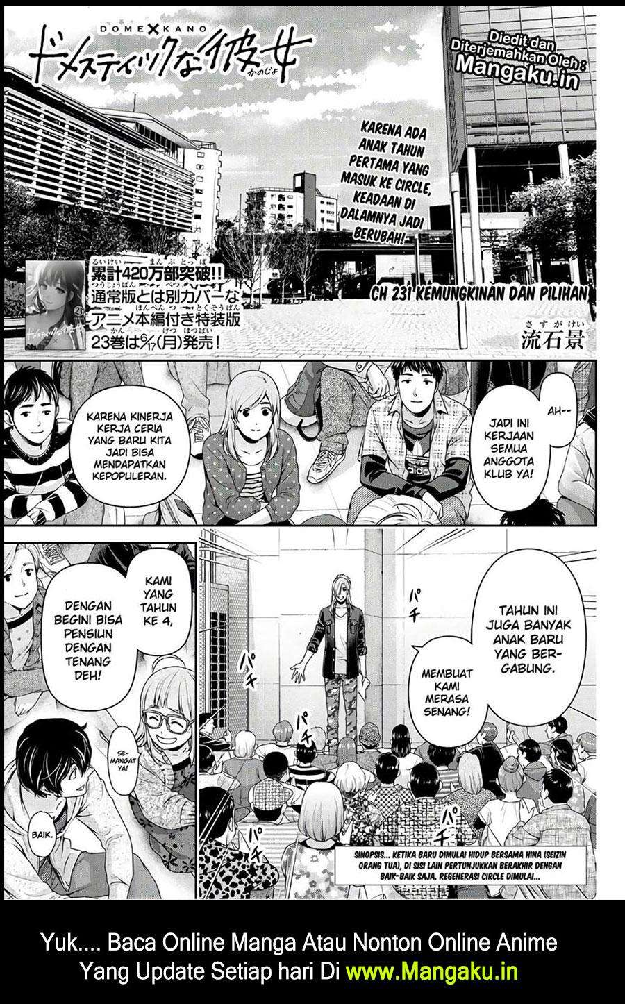 Baca  Domestic na Kanojo Chapter 231 Gambar 2