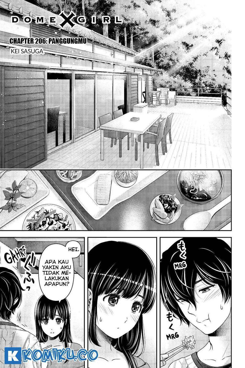 Baca Manga Domestic na Kanojo Chapter 206 Gambar 2