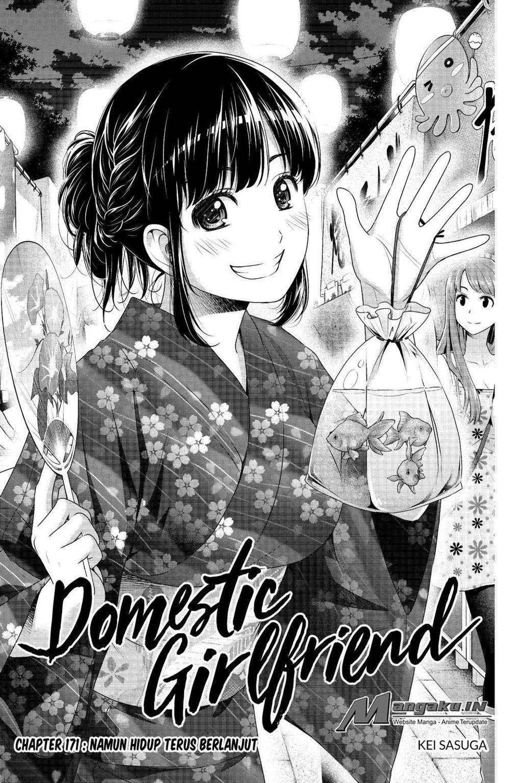 Baca Manga Domestic na Kanojo Chapter 171 Gambar 2