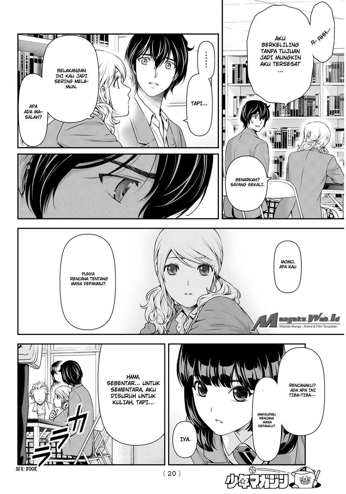 Domestic na Kanojo Chapter 56 Gambar 12