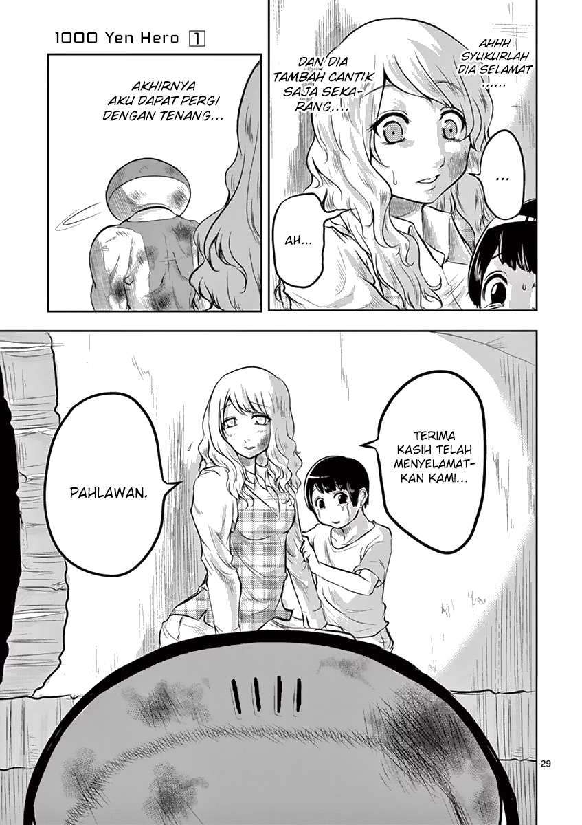 1000 Yen Hero Chapter 03 Gambar 30