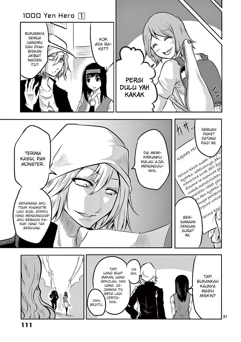 1000 Yen Hero Chapter 03 Gambar 32