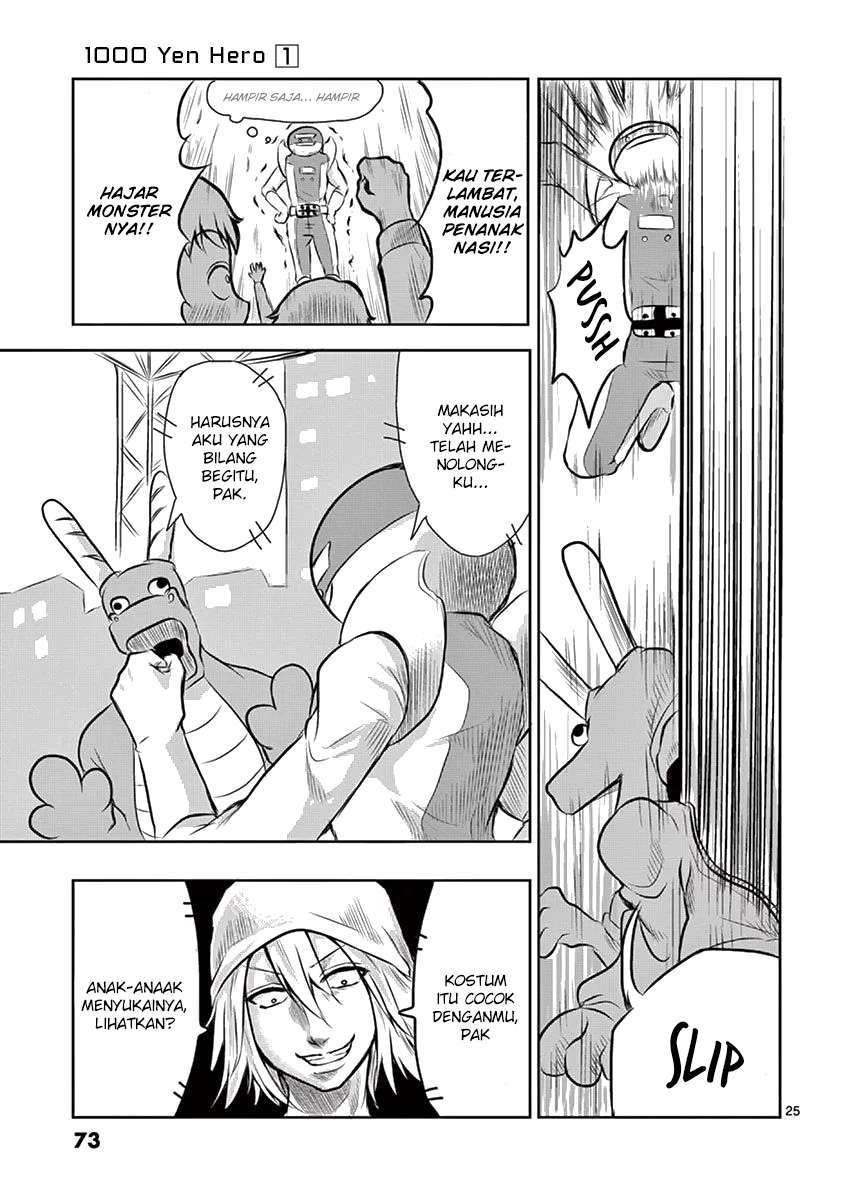 1000 Yen Hero Chapter 02 Gambar 27