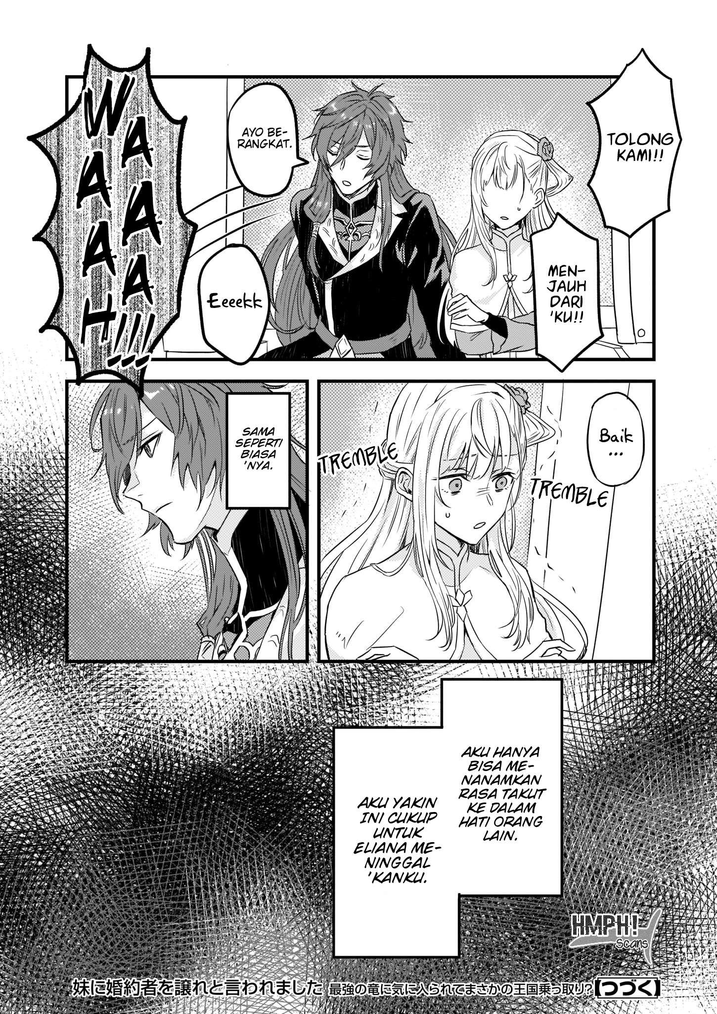 I was Told to Relinquish My Fiancé to My Little Sister, and the Greatest Dragon Took a Liking to Me and Unbelievably Took Over the Kingdom Chapter 04 Gambar 24