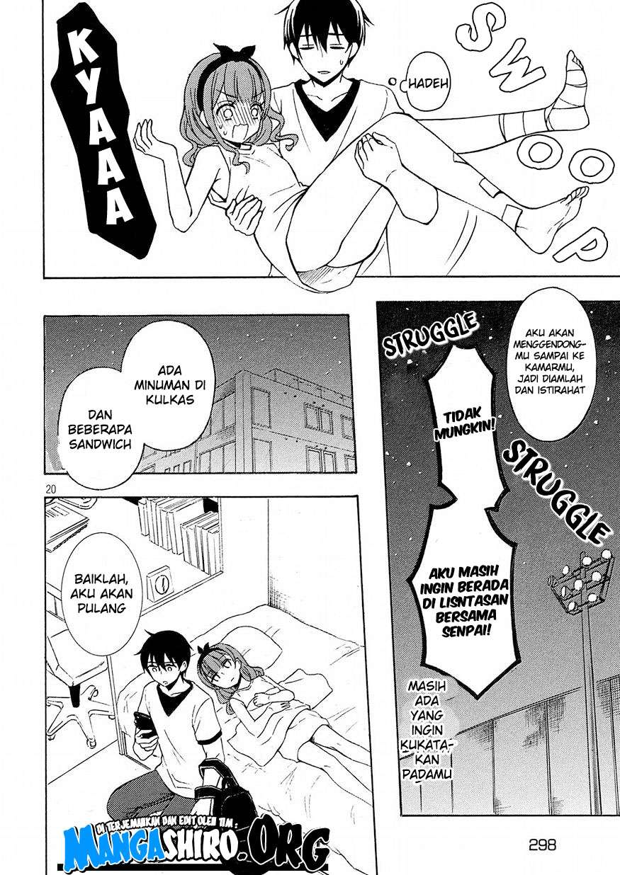 Watari-kun no xx ga Houkai Sunzen Chapter 39 Gambar 22