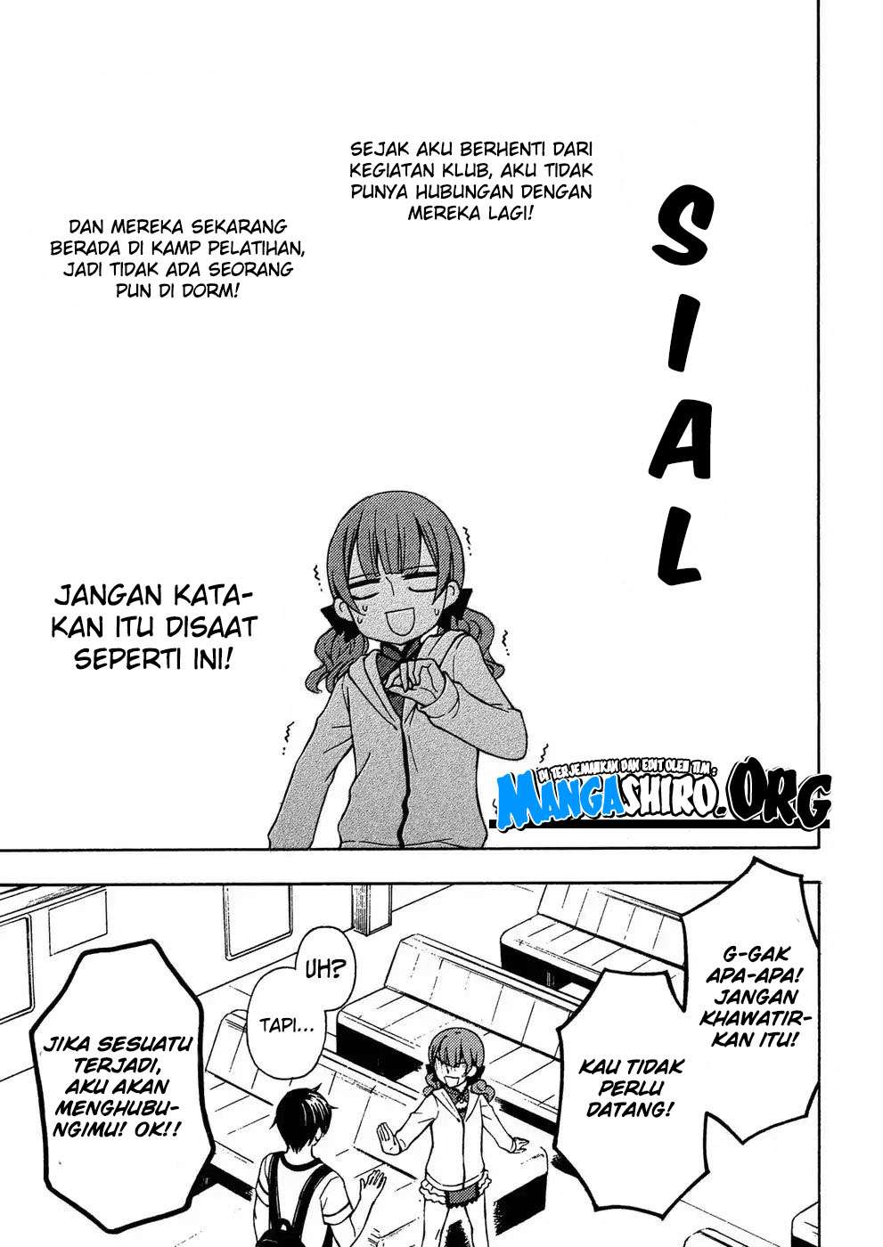 Watari-kun no xx ga Houkai Sunzen Chapter 38 Gambar 10