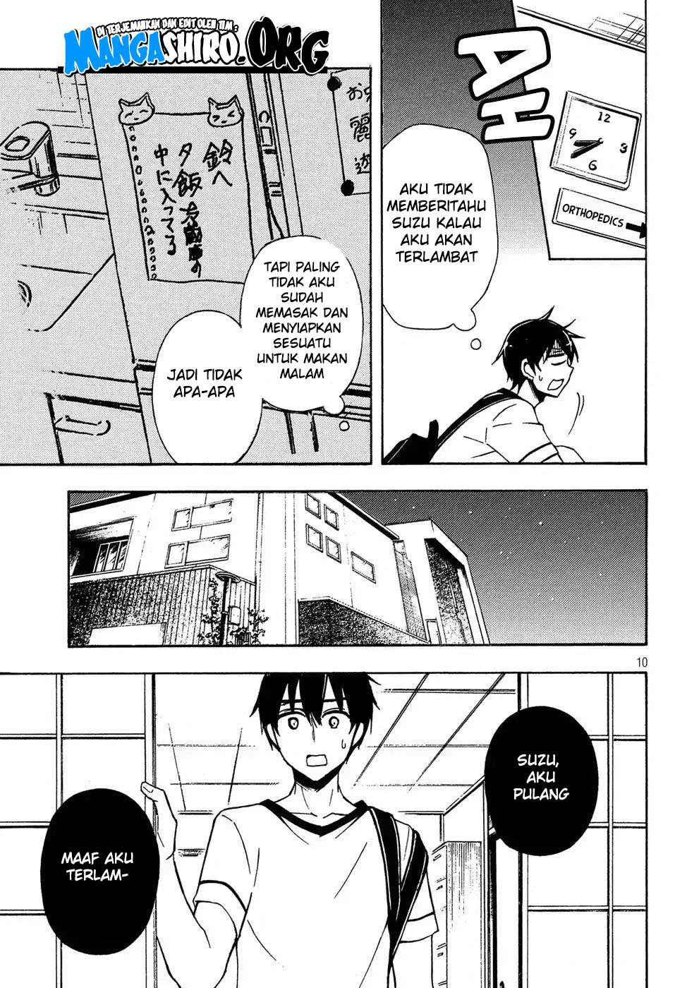 Watari-kun no xx ga Houkai Sunzen Chapter 38 Gambar 12