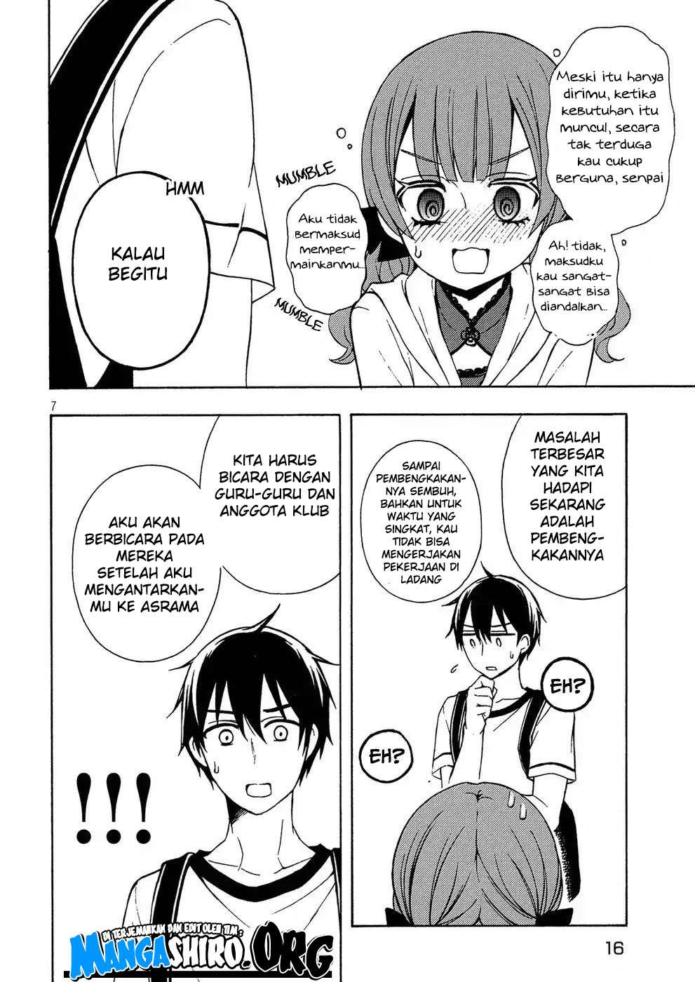 Watari-kun no xx ga Houkai Sunzen Chapter 38 Gambar 9