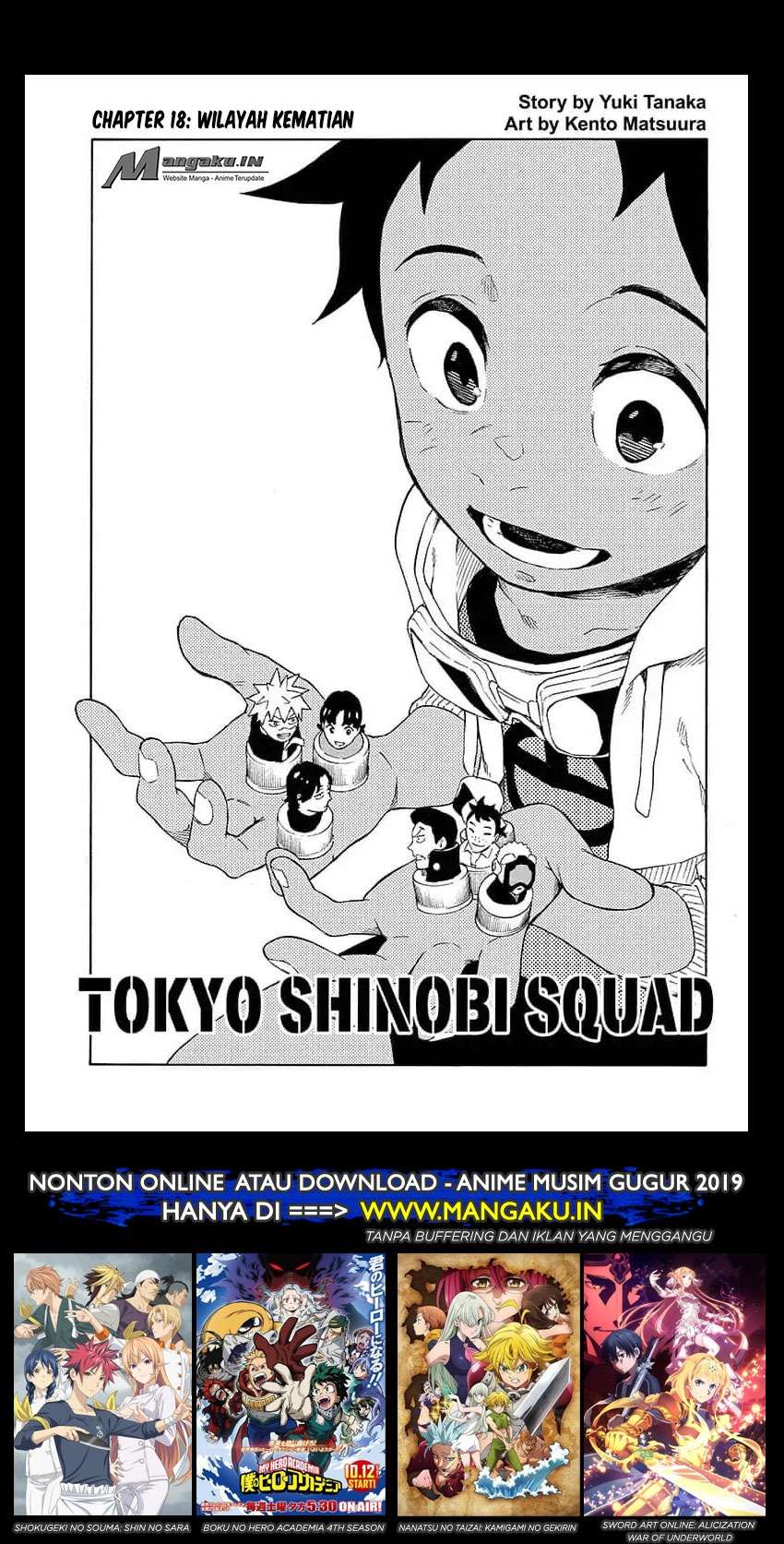 Baca Tokyo Shinobi Squad Chapter 18 Gambar 2