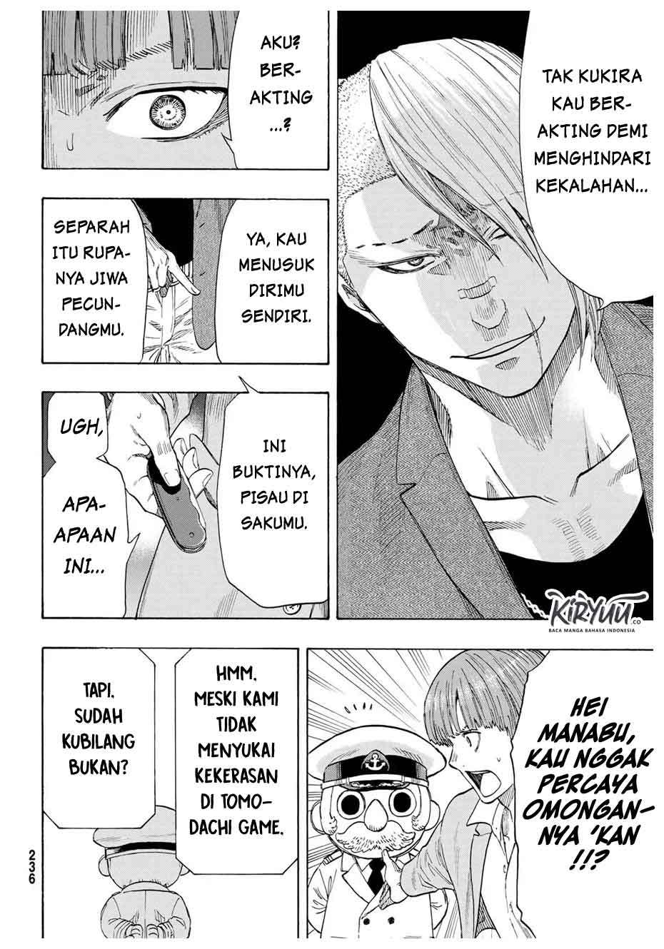 Tomodachi Game Chapter 54 Gambar 17