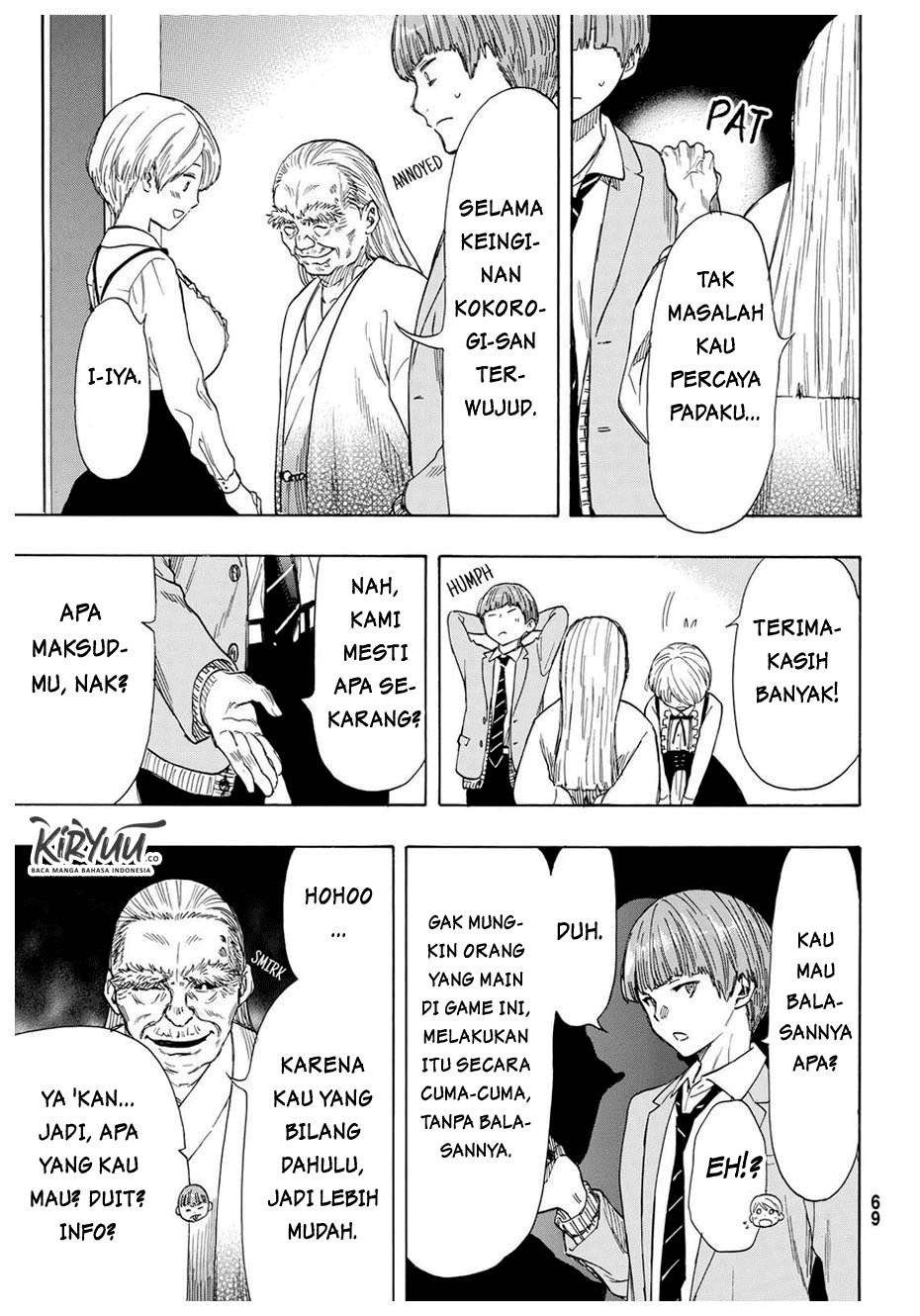 Tomodachi Game Chapter 52 Gambar 24