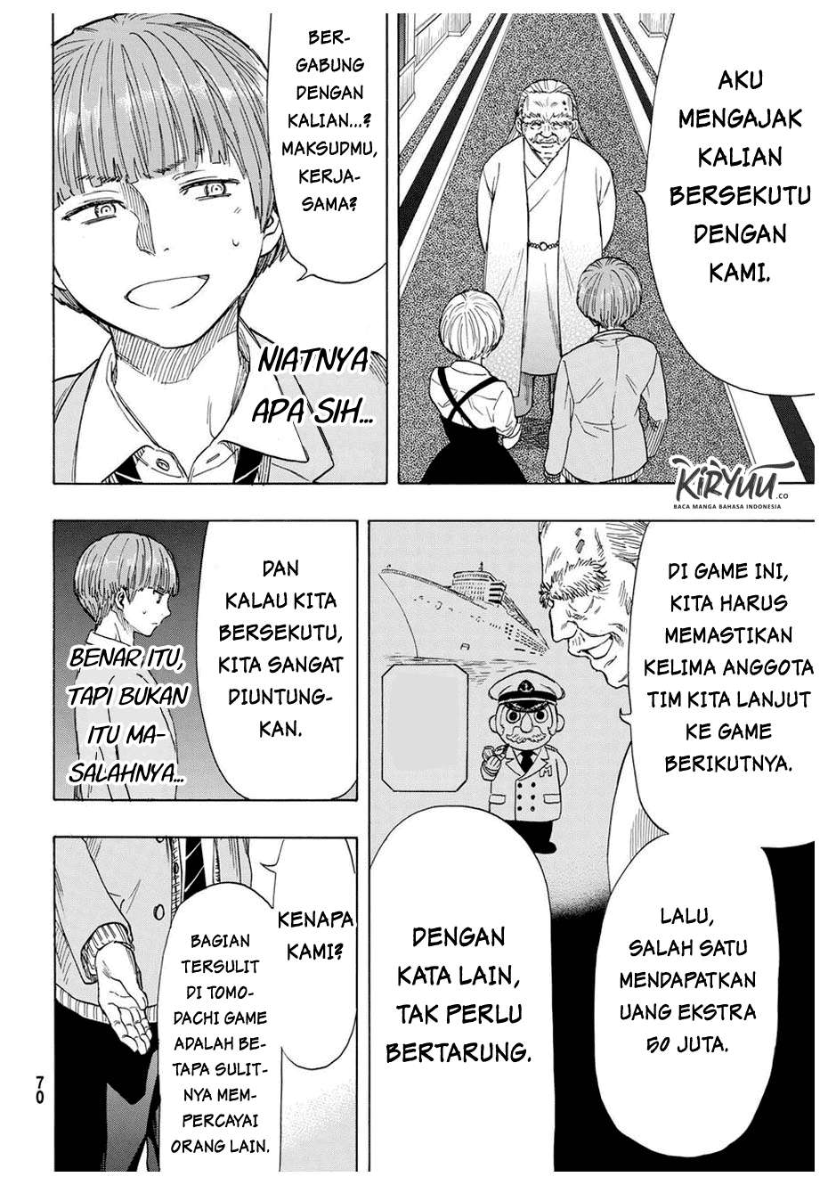 Tomodachi Game Chapter 52 Gambar 25