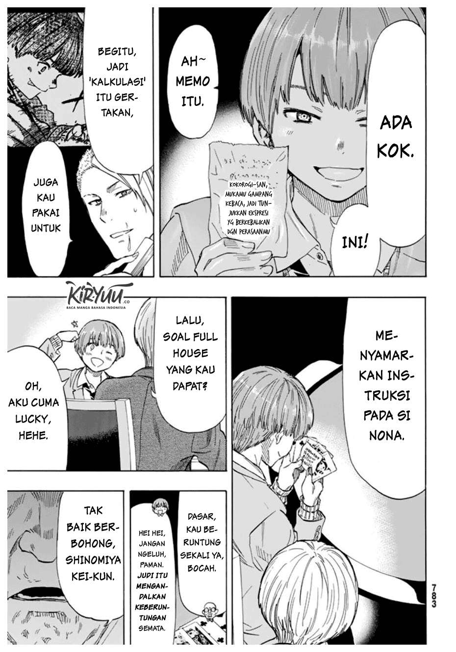 Tomodachi Game Chapter 51 Gambar 7