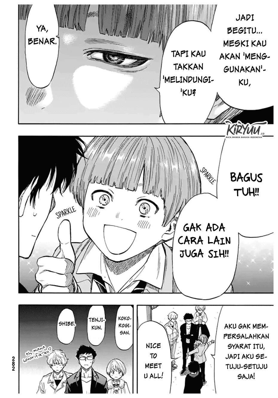 Tomodachi Game Chapter 48 Gambar 13