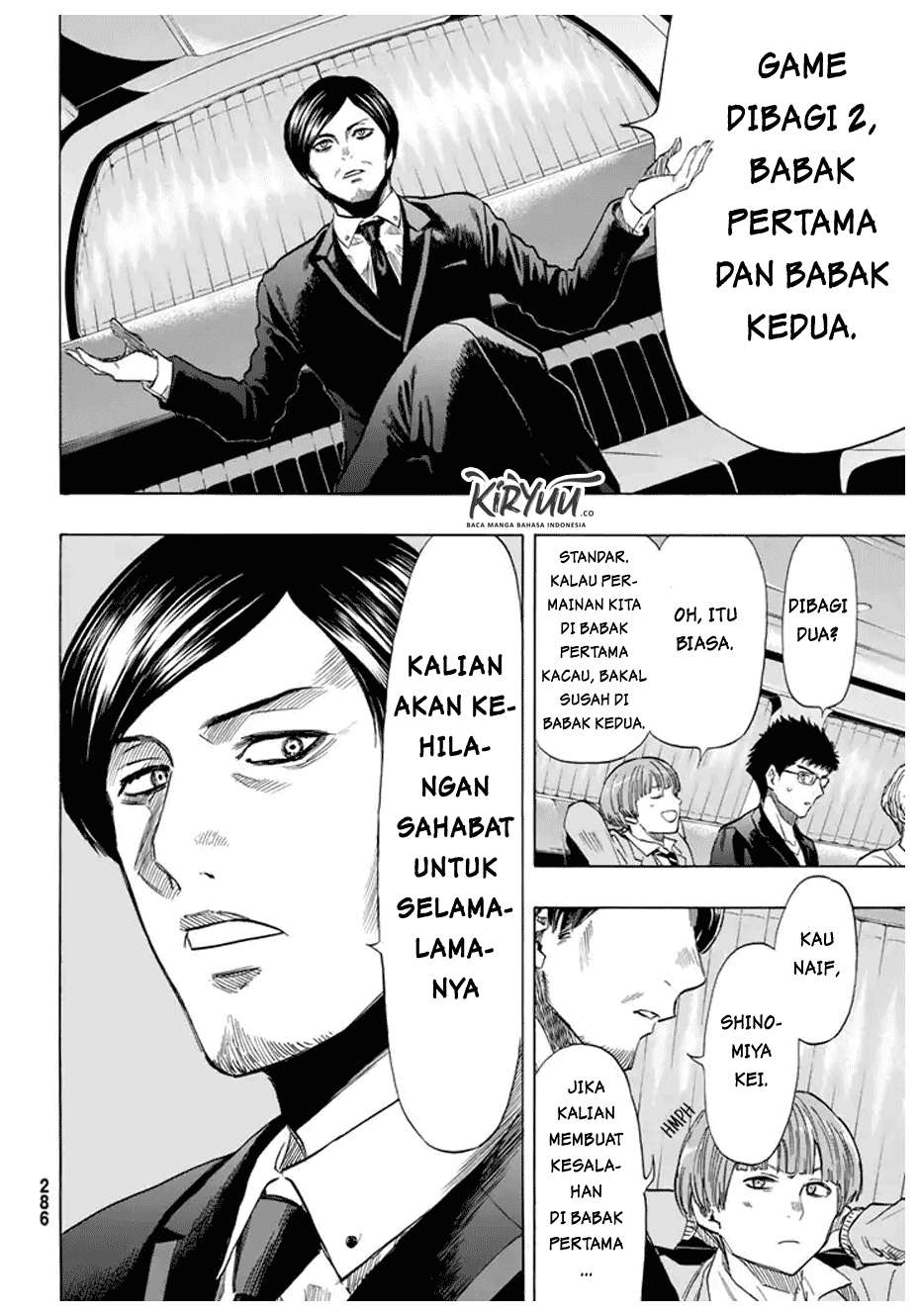 Tomodachi Game Chapter 48 Gambar 17