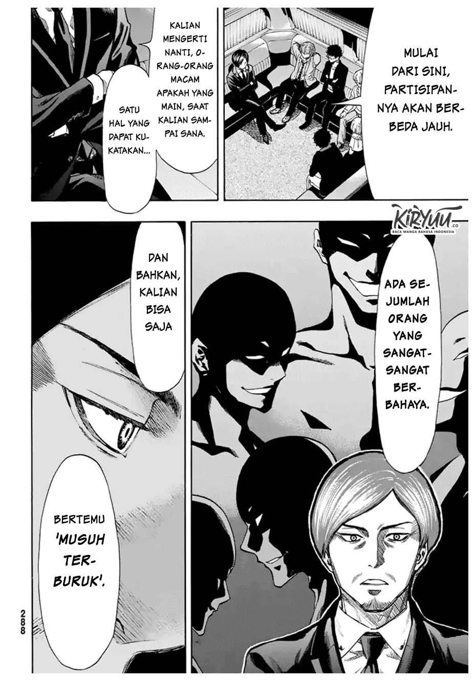 Tomodachi Game Chapter 48 Gambar 19