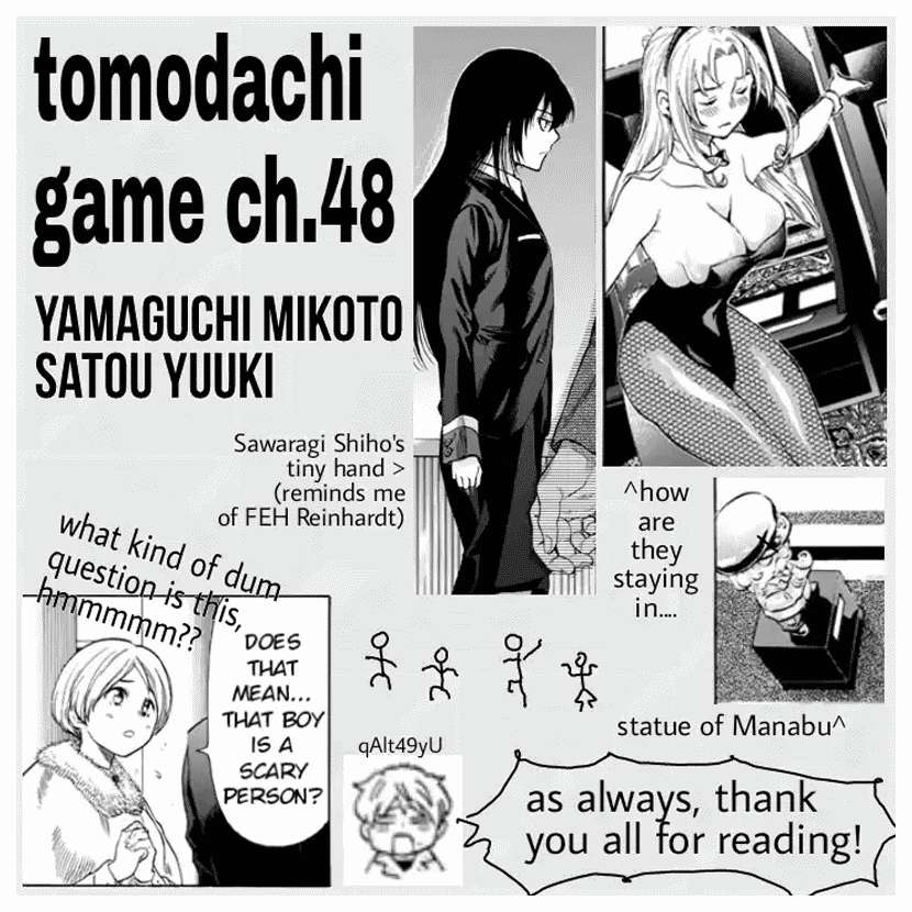 Tomodachi Game Chapter 48 Gambar 39