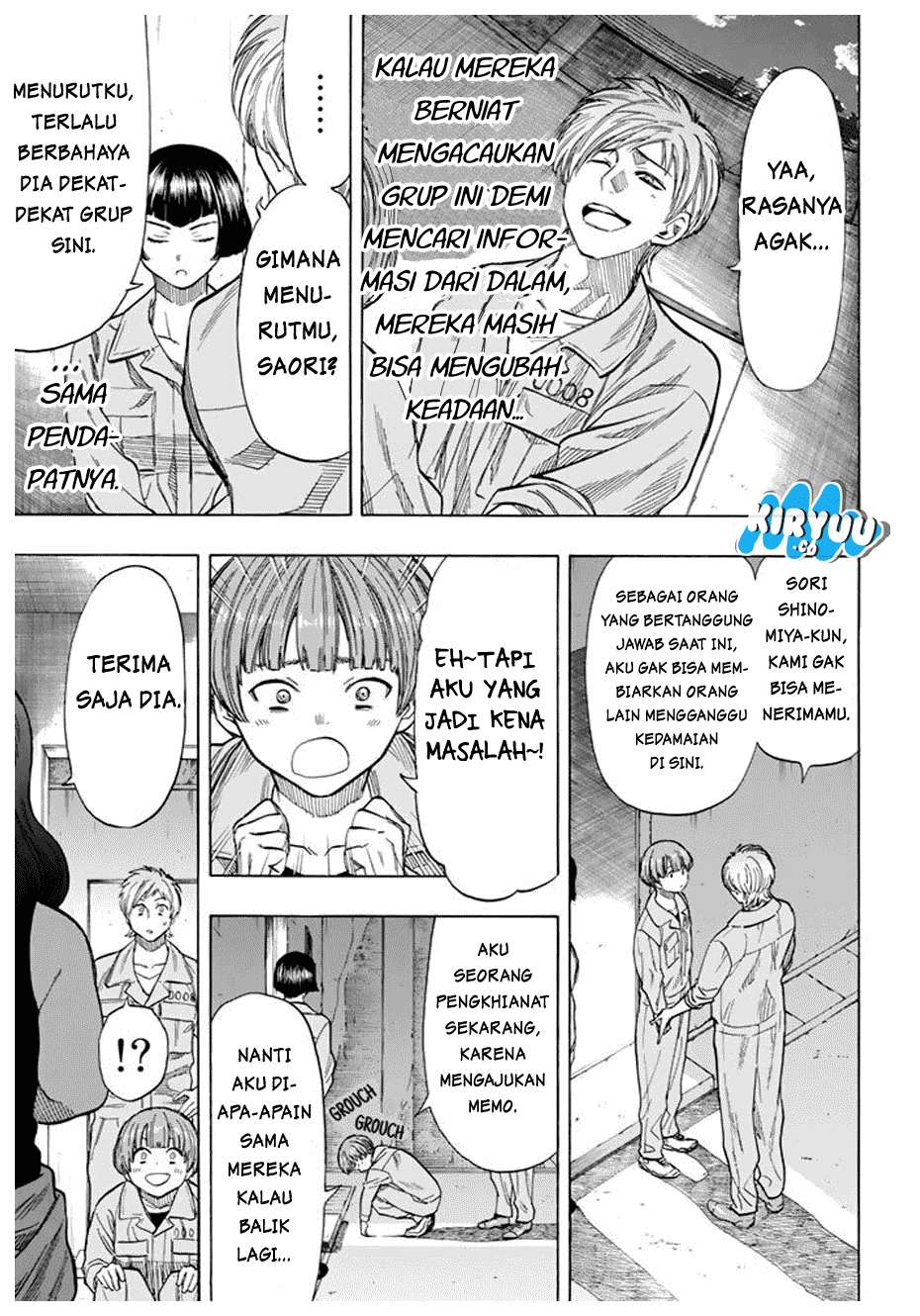 Tomodachi Game Chapter 43 Gambar 15