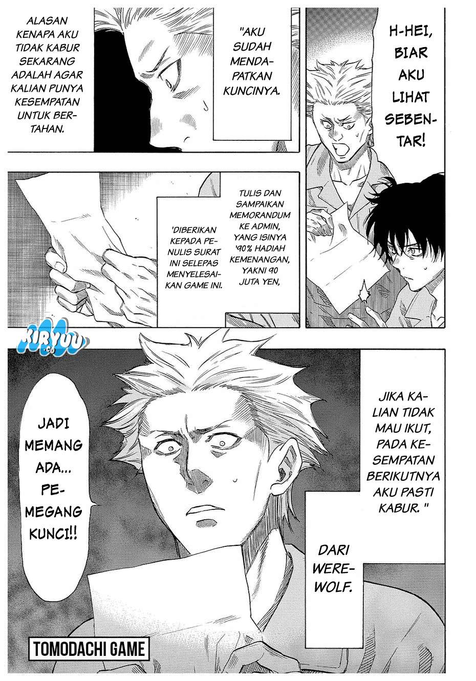 Baca  Tomodachi Game Chapter 41 Gambar 2