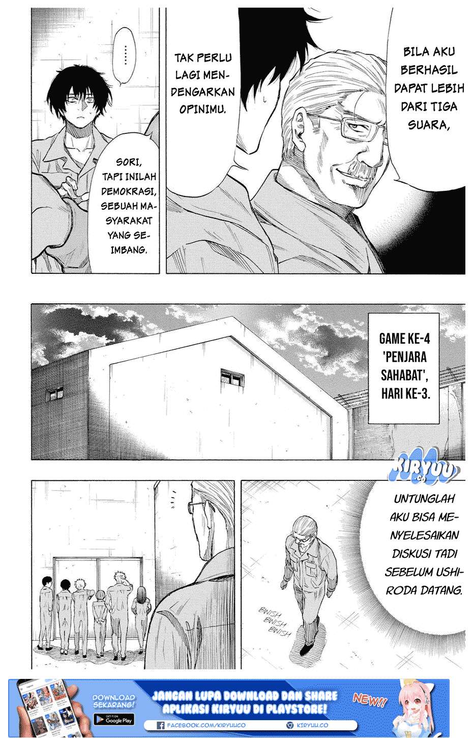 Tomodachi Game Chapter 37 Gambar 29