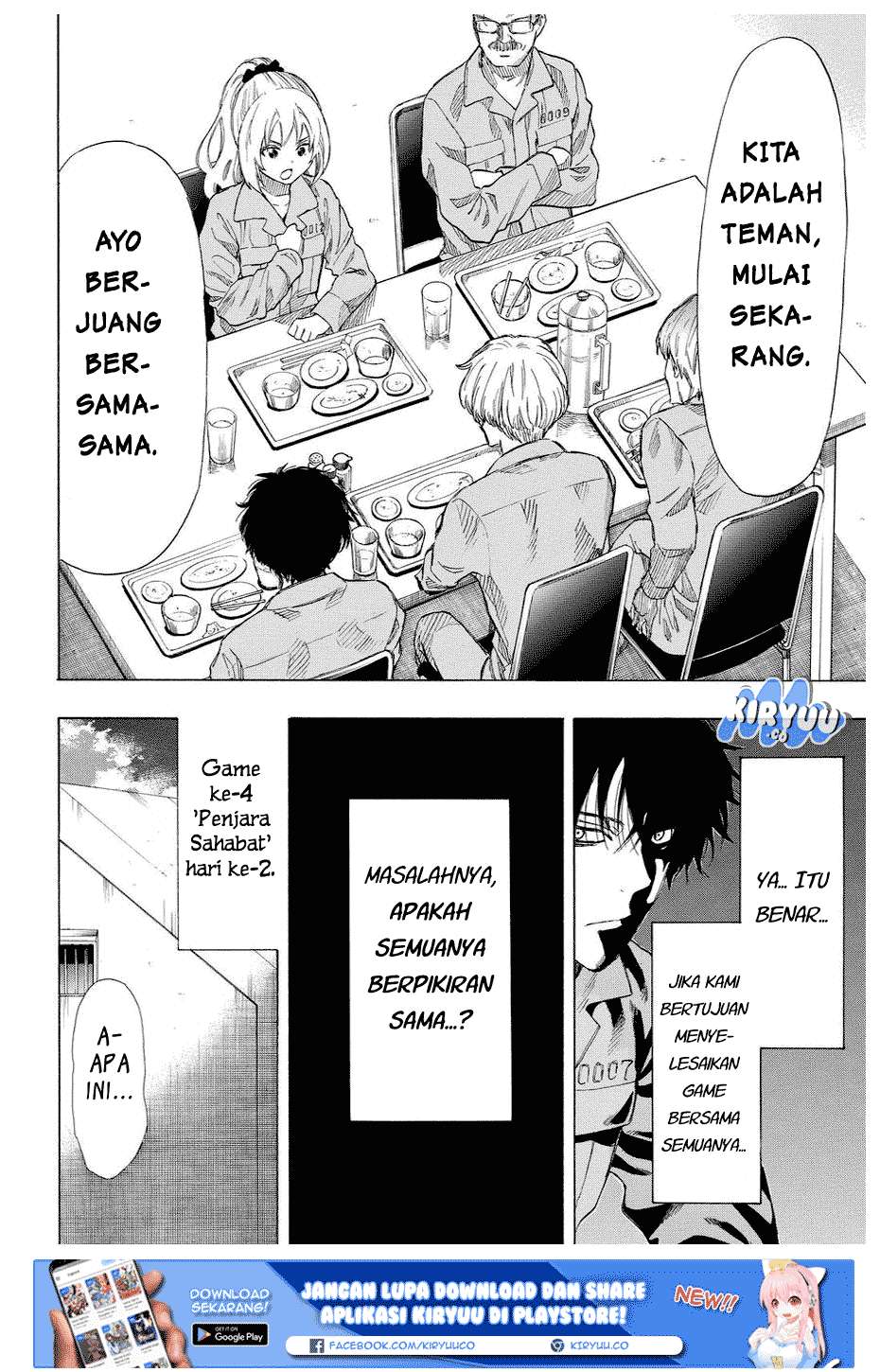 Tomodachi Game Chapter 36 Gambar 39