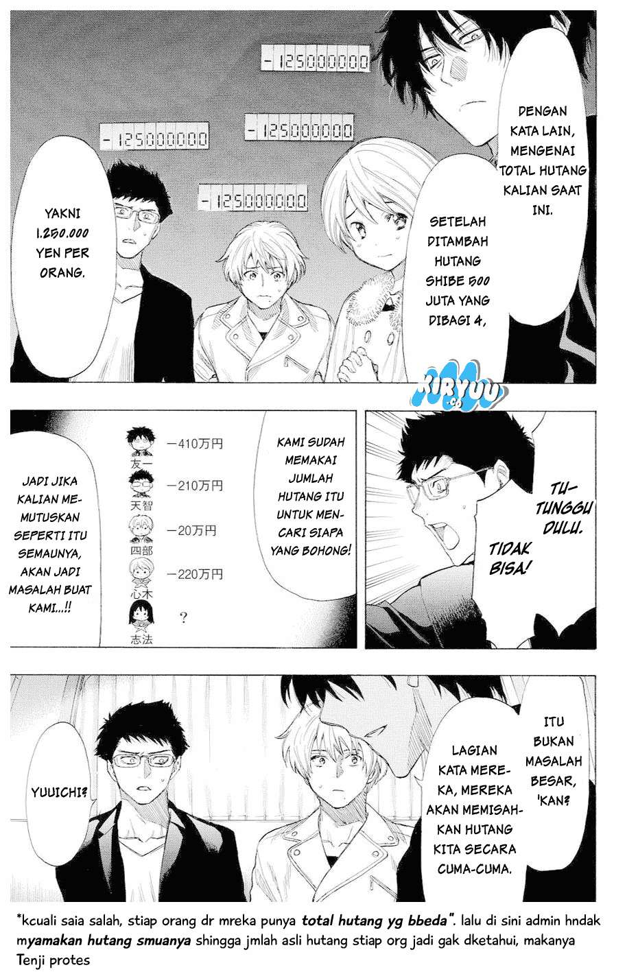 Tomodachi Game Chapter 35 Gambar 19
