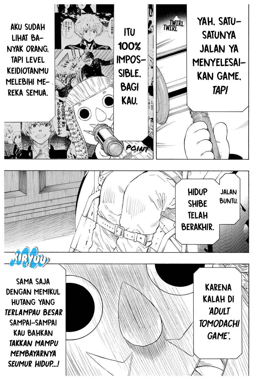 Tomodachi Game Chapter 33 Gambar 20