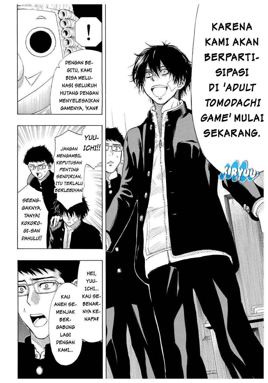 Tomodachi Game Chapter 33 Gambar 32