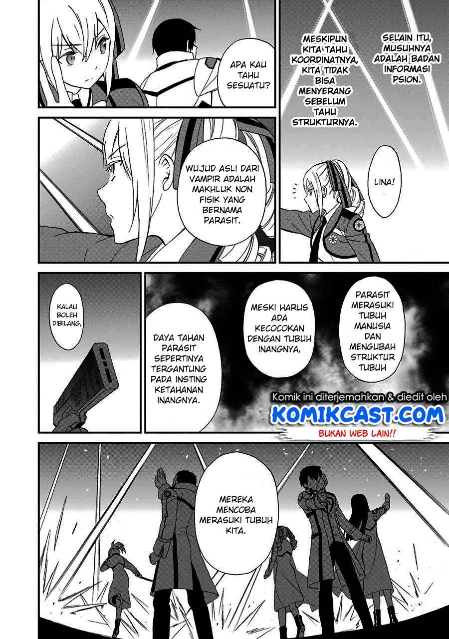 Mahouka Koukou no Rettousei – Raihousha-hen Chapter 15 Gambar 17
