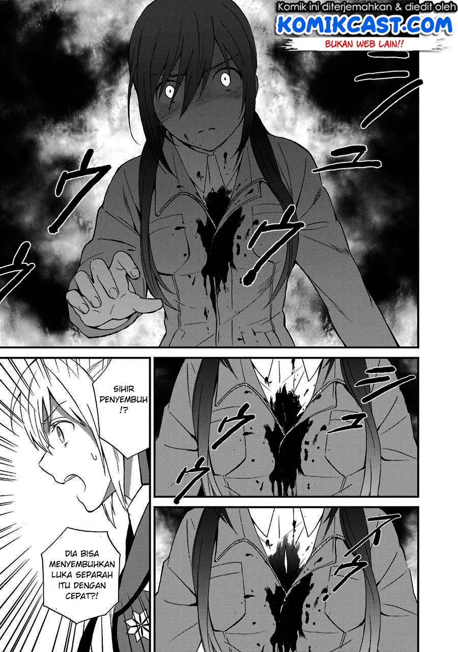 Mahouka Koukou no Rettousei – Raihousha-hen Chapter 14 Gambar 28