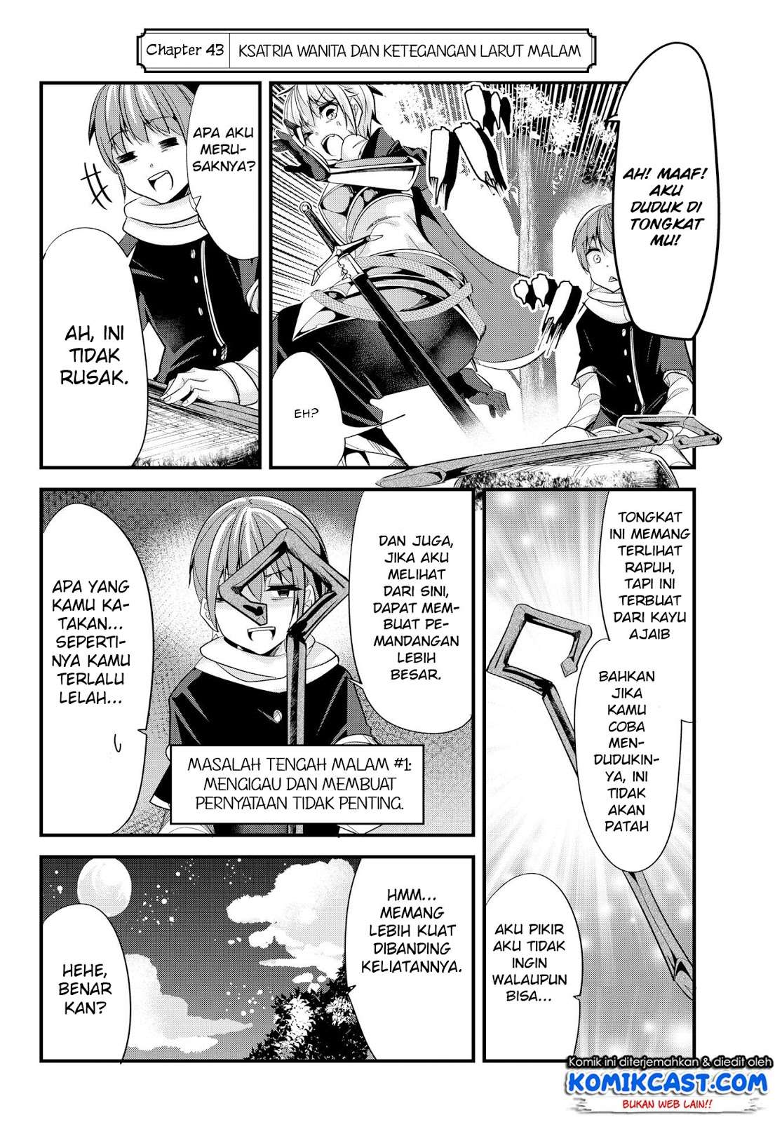Ima Made Ichido mo Onna Atsukaisareta koto ga nai Onna Kishi wo Onna Atsukai suru Chapter 43 Gambar 3