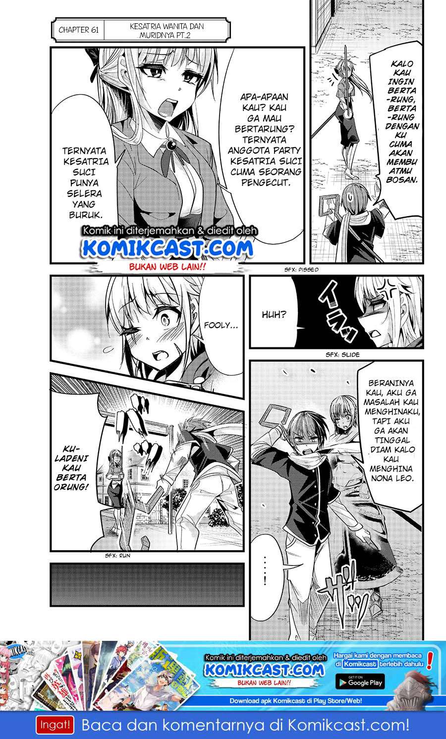 Baca Ima Made Ichido mo Onna Atsukaisareta koto ga nai Onna Kishi wo Onna Atsukai suru Chapter 61 Gambar 2