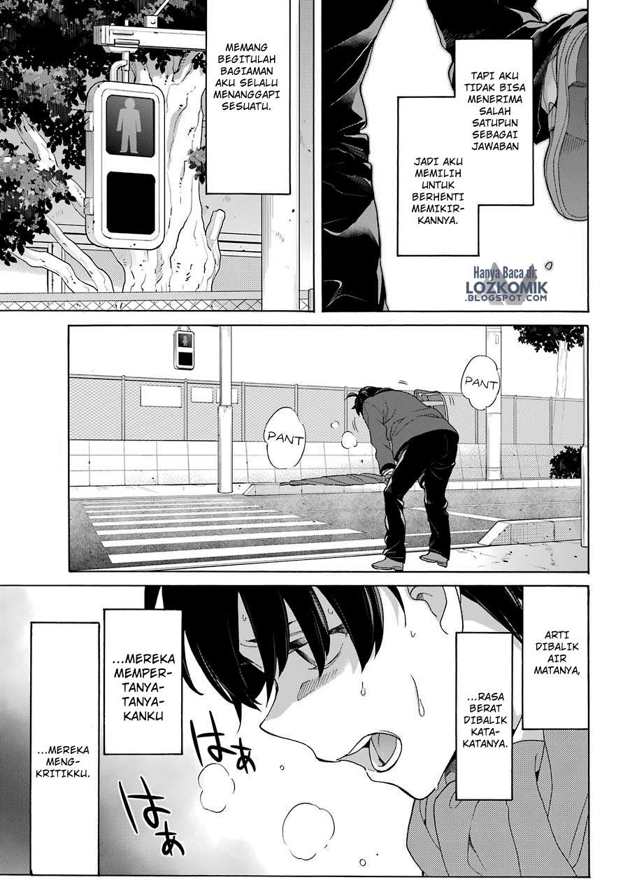 Yahari Ore no Seishun Love Comedy wa Machigatteiru.: Monologue Chapter 75 Gambar 17